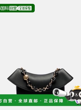 香港直邮LOEWE 罗意威 女士 Ola 中号皮革肩包 black黑色 舒适时