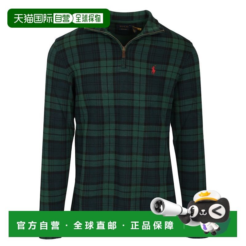 1h可退 香港直邮Polo Ralph Lauren Polo 拉夫 劳伦 男士 格紋半,男装,针织衫/毛衣,淘宝优惠券,粉丝福利购,淘宝优惠卷