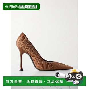 香港直邮Saint Laurent 圣罗兰 女士 垂坠针织高跟鞋 805750AAD5N