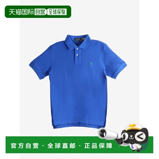 拉夫劳伦polo ralph lauren 男童纯色短袖基础网眼 Polo衫