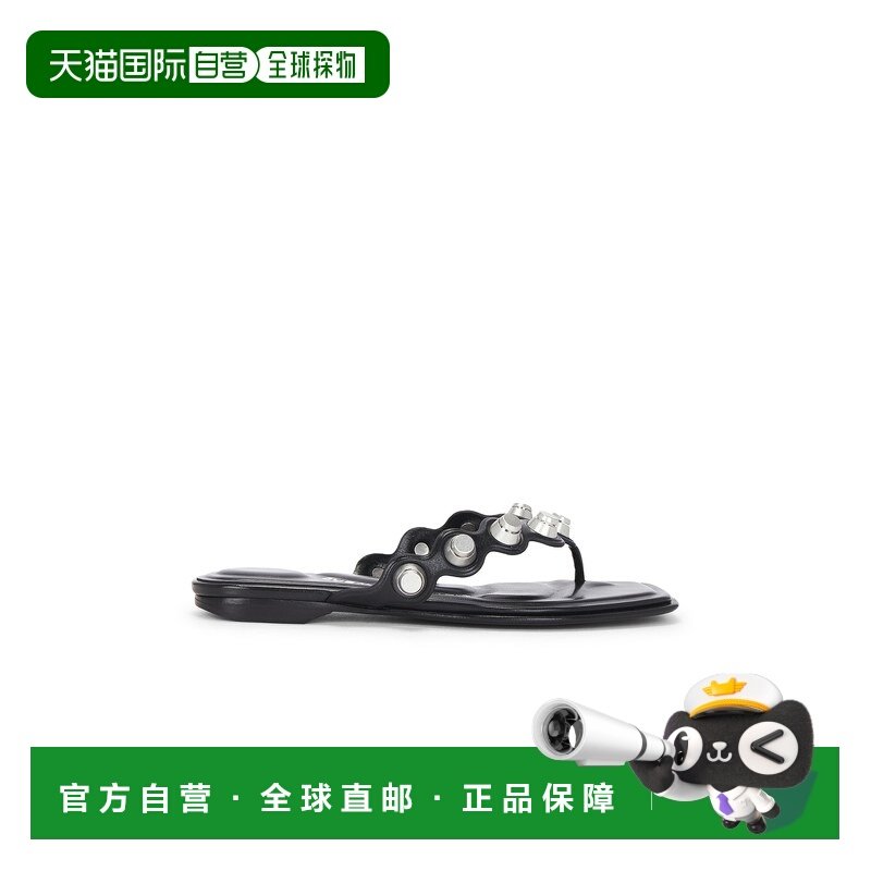1h可退 香港直邮Alexander Wang 亚历山大 王 女士 Rexa 夹趾凉鞋,女鞋,时装凉鞋,淘宝优惠券,粉丝福利购,淘宝优惠卷