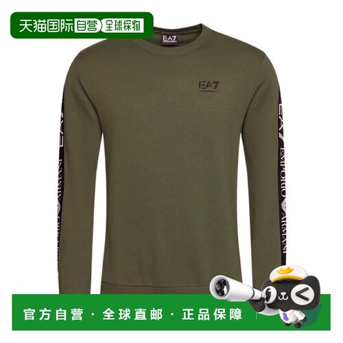 香港直邮EA7 Emporio Armani 徽标长袖卫衣 6HPM11PJ07Z1867