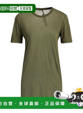 香港直邮rick owens 瑞克 欧文斯 男士 T恤 green绿色 舒适时尚