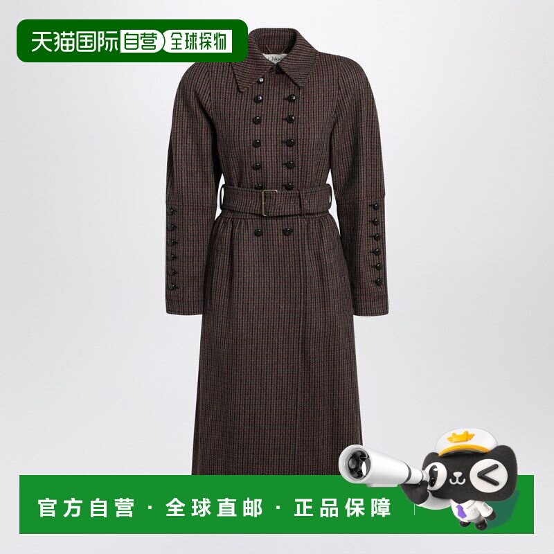 1h可退 香港直邮CHLOÉ 女士外套 CH25WMA61169990 AW2025 红色 CA
