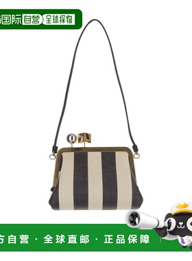 1h可退 香港直邮Jacquemus 条纹单肩包 BAW00451-AE00076斜挎包