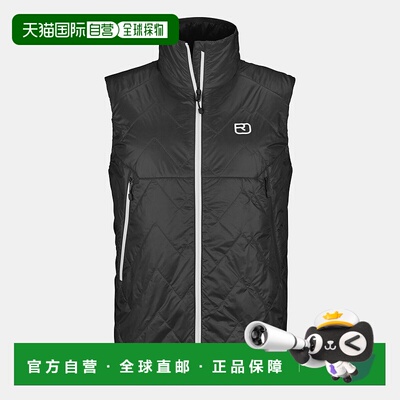 自营欧洲直邮ORTOVOX SWISSWOOL PIZ VIAL 立领休闲风背心夹克