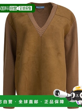 1h可退 香港直邮Prada 普拉达 女士 羊绒混纺针织开衫 P24T2B173P