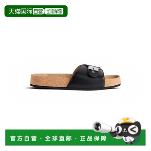 男士 巴黎世家 Scholl 黑 1h可退 平底凉鞋 香港直邮Balenciaga