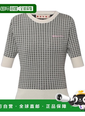 香港直邮Marni 短袖针织T恤 GCMD0645EQUFZ633