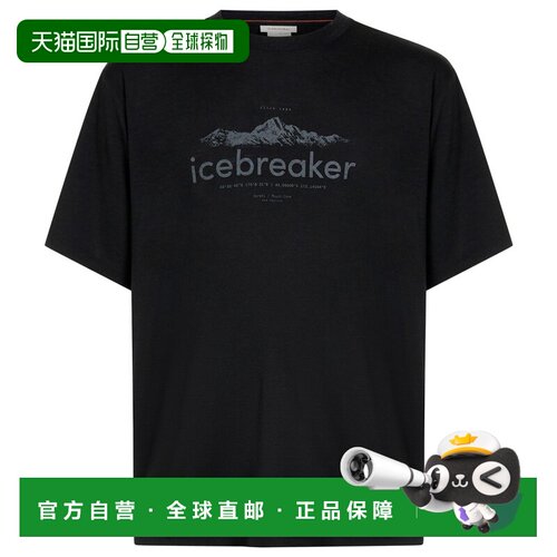 1h可退 欧洲直邮ICEBREAKER 男士抓绒衣 2170166BLACK CO 黑色