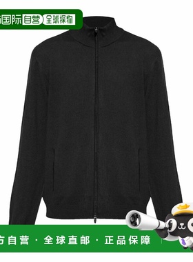 1h可退 香港直邮Ea7 男士 黑色毛线衫 7M000542AF19504UC001