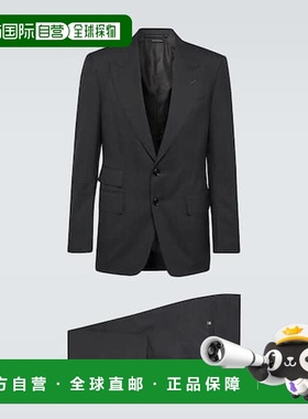 香港直邮Tom Ford 汤姆 福特 男士 Shelton 120's 羊毛套装 00099