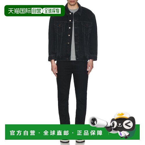香港直邮Saint Laurent 圣罗兰 男士 Egg 形状牛仔布夹克 730958Y