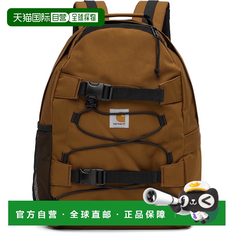 香港直邮CARHARTT WIP 女士 棕色 Kickflip 双肩包 I031468HZXX