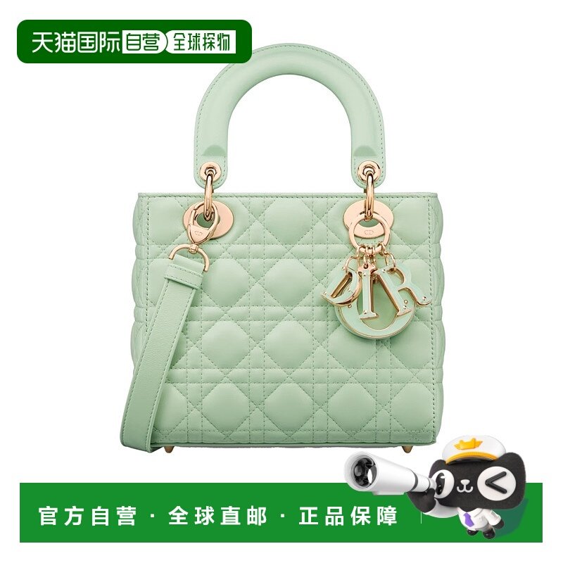 香港直邮Dior 小号 Lady Dior 单肩包 M0531ONII迪奥手提包