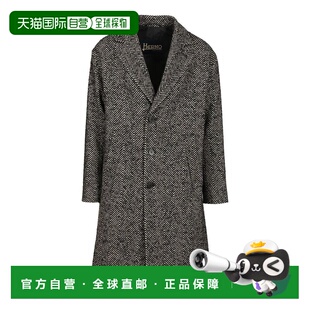 1h可退 香港直邮Herno 男士 单排扣 V 形大衣 CA000217U33461R