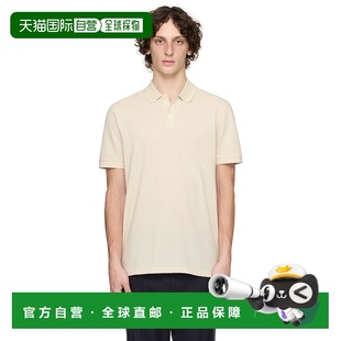 米色 Pallas Cotton 香港直邮BOSS Logo 男士 Pique Detail 波士