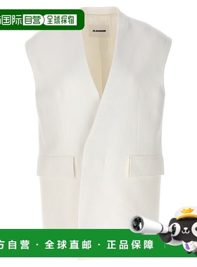 香港直邮Jil Sander 吉尔 桑达 女士 双排扣马甲 J03BN0140J45078