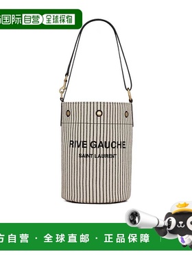 香港直邮Saint Laurent RIVE GAUCHE 条纹单肩包 669299FAAE5
