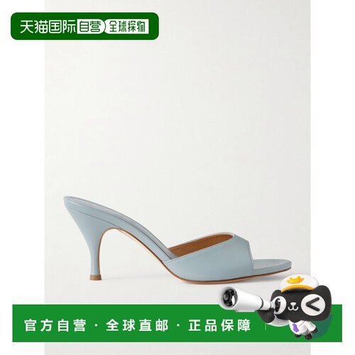 aeyde 女士 Samia 皮质凉拖 A11HS0693001233126BLUE凉鞋高跟拖鞋