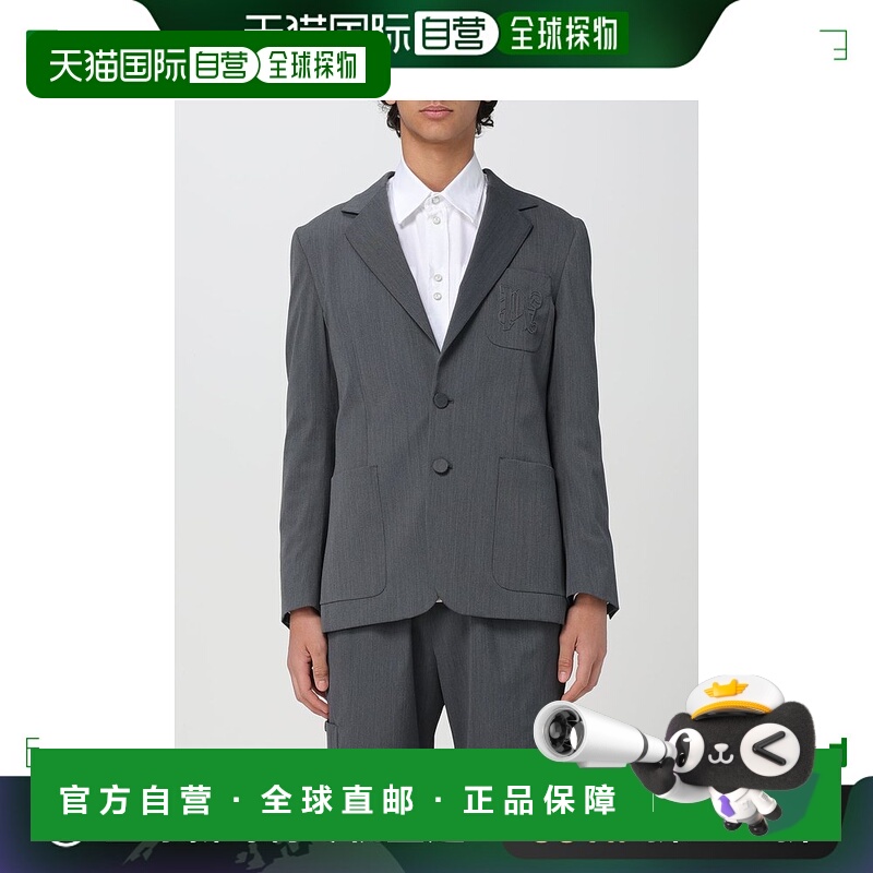 香港直邮Palm Angels 棕榈天使 男士 长袖西装外套 PMEN044R24FAB
