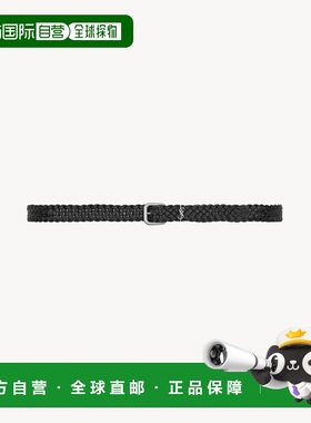 欧洲直邮YSL（圣罗兰）CASSANDRE ceinture à boucle rectangula