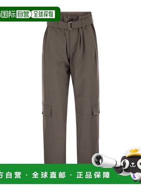 1h可退 香港直邮Brunello Cucinelli 羊毛工装裤 M0W07P8979