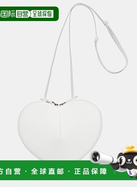 1h可退 香港直邮Alaia 女士 Le Coeur 皮革肩包 white白色 舒适时