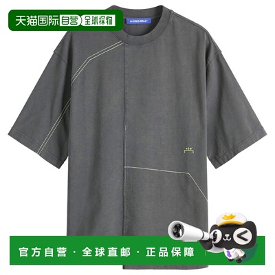香港直邮a cold wall 男士 Oblique T恤 ACWMTS208GRY