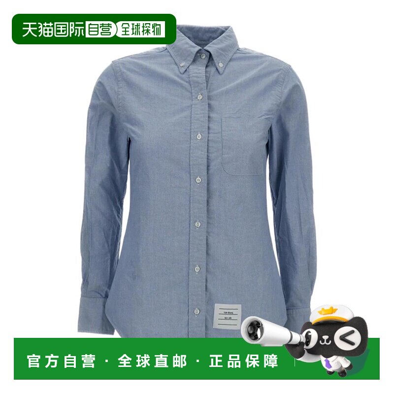 香港直邮THOM BROWNE 女士衬衫 FLL005AF0313480 AW2026 蓝色