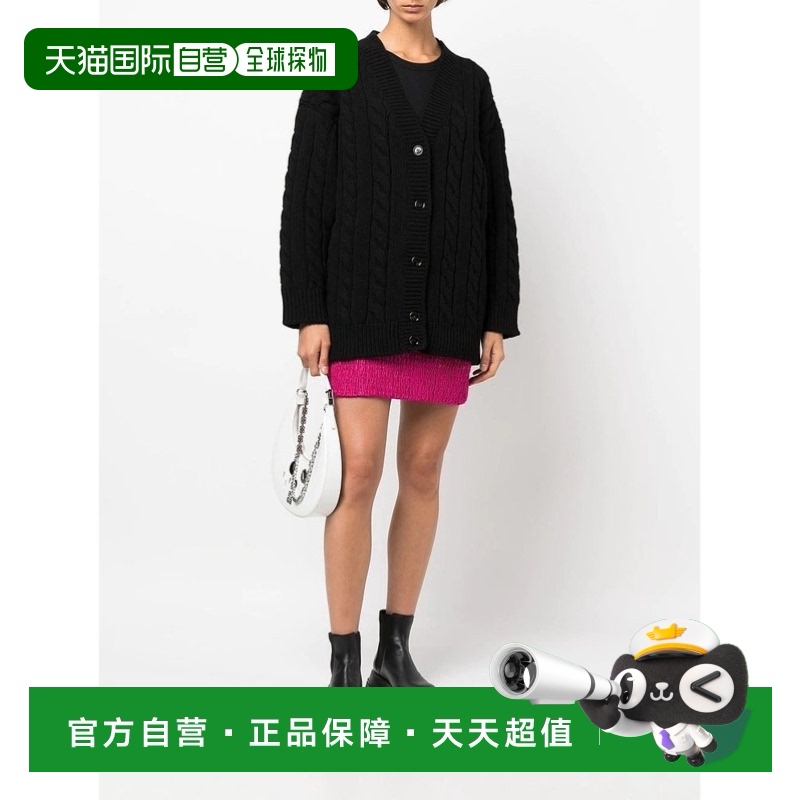 1h可退 PRADA 女士针织毛衣 P25L38S22211BVF0002普拉达羊毛羊绒