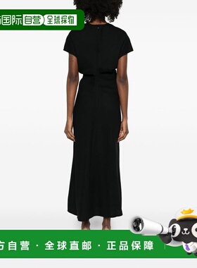 香港直邮toteme 女士 TOTEME PRE 黑色连衣裙 261WRD1103FB0568