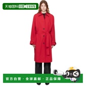 香港直邮toteme Spring 女士 1h可退 红色 Light 风衣 261WRO0307