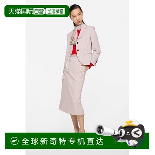 氨綸 歐洲直郵Acne FW25女士粉色粘膠纖維 滌綸夾克開衫 Studios