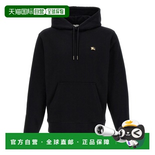 香港直邮Burberry 印花抽繩連帽衫 巴宝莉 Knight 男士 1h可退