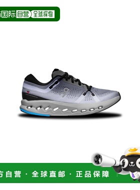 自营欧洲直邮On Running昂跑 Cloudsurfer男士黑色/马里布蓝长距