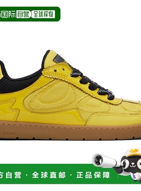 1h可退 香港直邮GANNI 甘尼 女士 黄色 08 运动鞋 S3080 舒适时尚