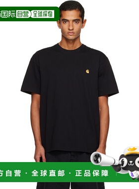 香港直邮CARHARTT WIP 男士 黑色 Chase T 恤 I026391