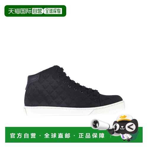 1h可退 香港直邮EMPORIO ARMANI 男士运动鞋 X4Z103XN215BLACK SS