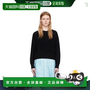 女士 范思哲 黑色 Medusa 10134291 1h可退 毛衣 香港直邮versace