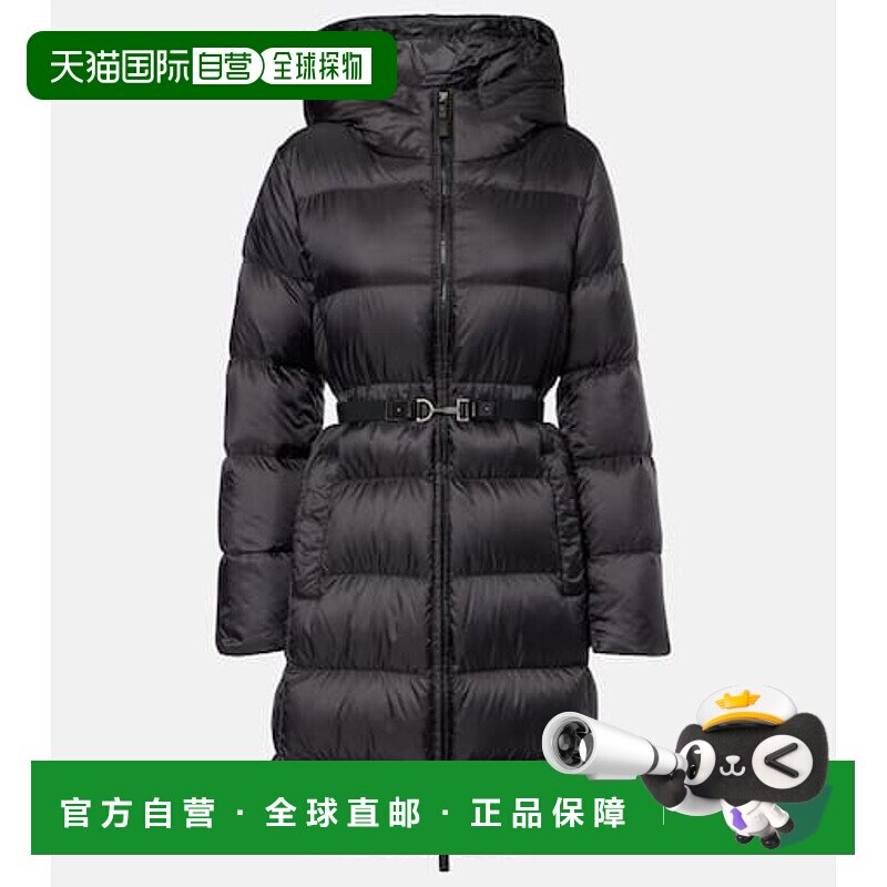 1h可退 香港直邮MaxMara 麦斯玛拉 女士 束带绗缝羽绒服