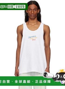 1h可退 香港直邮Dsquared2 二次方 男士 白色 Summer Lovers Spor