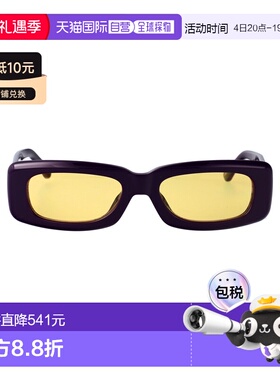 1h可退 香港直邮The Attico 女士 紫色醋纤太阳眼镜 ATTICO16SUNC