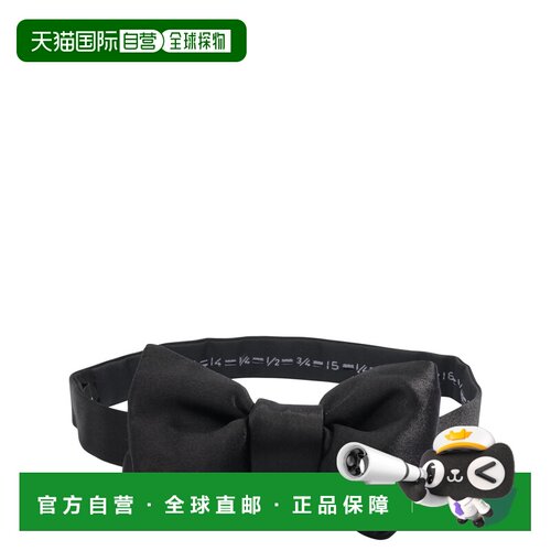 1h可退 香港直邮TOM FORD 男士领带 SRM003SPS05NAA CO 黑色 SILK