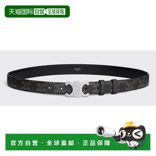 1h可退 香港直邮CELINE 男士手链手镯 45AKA2ACO38SI SS2026 黑色