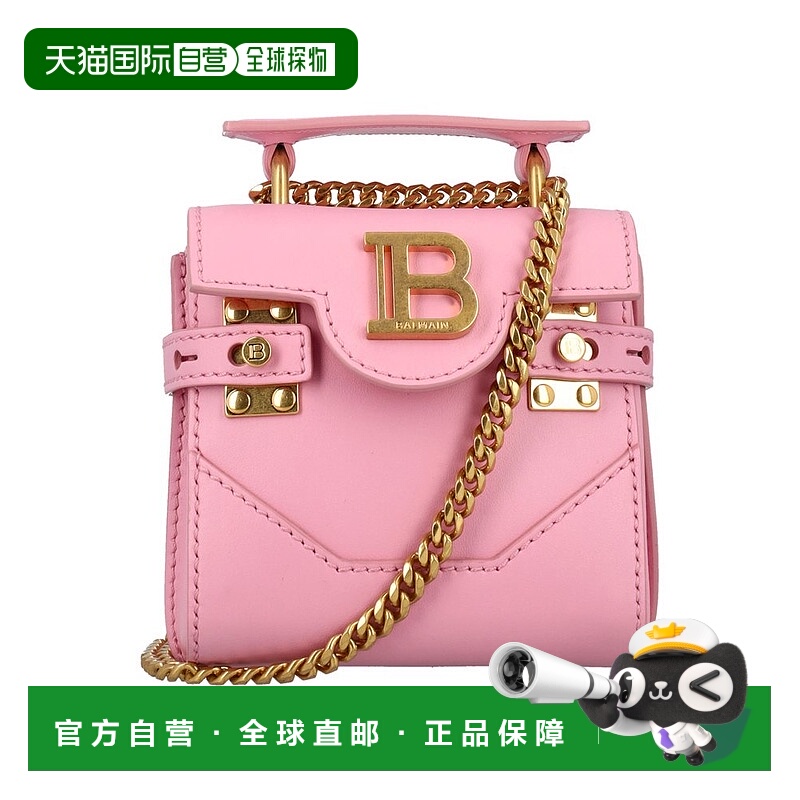 1h可退 香港直邮Balmain 巴尔曼 女士 B-Buzz 迷你手提包 YN1DA77