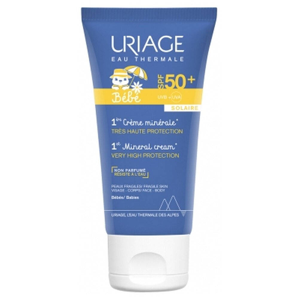 欧洲直邮依泉 /Uriage 婴儿矿物防晒霜 SPF50+ 50毫升正品