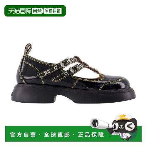 1h可退 香港直邮GANNI 女士凉鞋 S2928864 AW2025 黑色