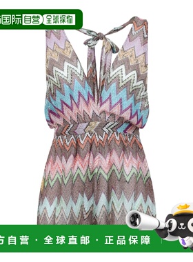 香港直邮Missoni 无袖连体裤套装 MC24SG00BR014K性感吊带