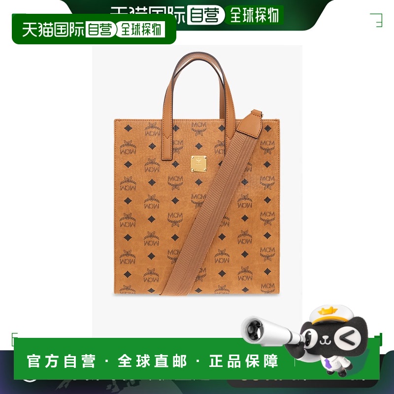 MCM 女士手提包 MMTCSKC03CO0COGNAC托特包单肩包